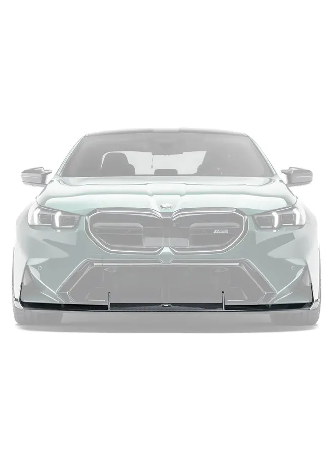 Este es un labio divisor de parachoques delantero de carbono Adro para BMW G90 G99 M5