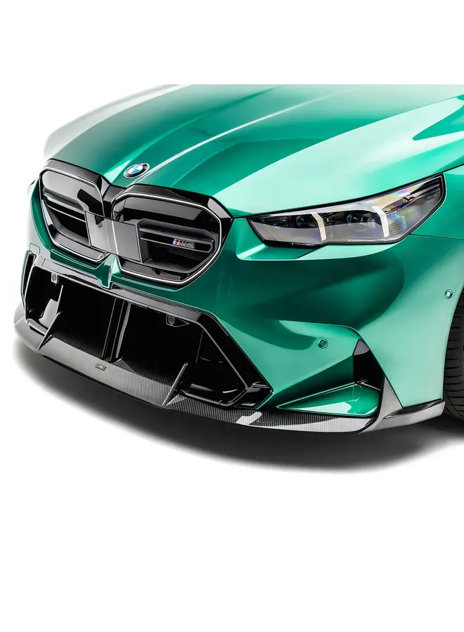 Labio divisor de parachoques delantero BMW G90 G99 M5 Carbon Adro