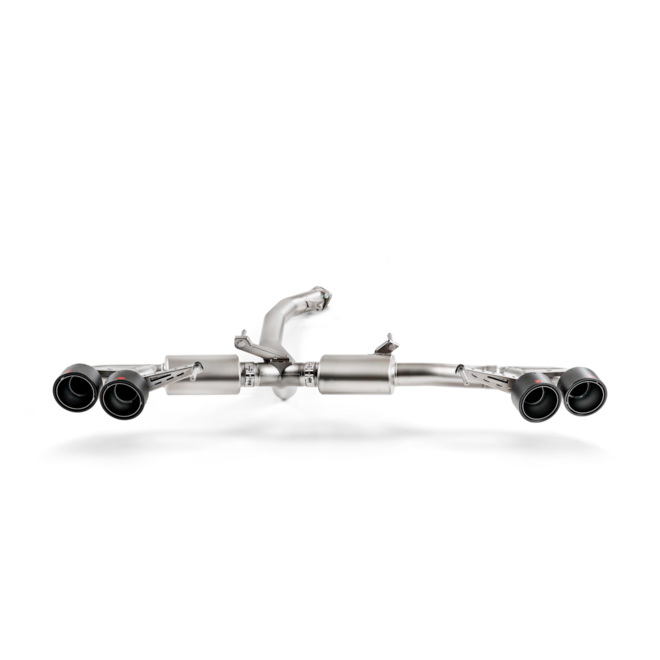Sistema de escapamento de titânio Nissan GT-R R35 Akrapovic