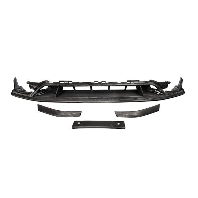 Porsche Cayenne / Cayenne Coupé Carbon TK front lip splitter set 2024+