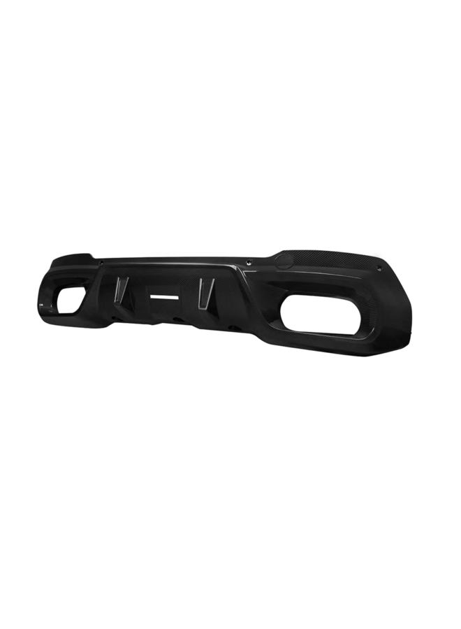 Se trata de un kit de difusor de carbono para BMW X3 G45 M50.