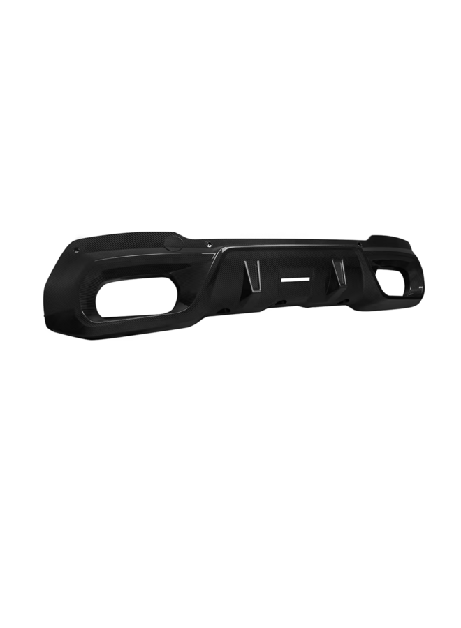 Se trata de un kit de difusor de carbono para BMW X3 G45 M50.
