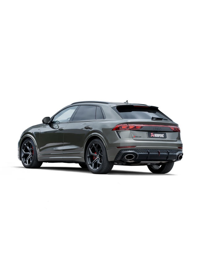 This concerns an Audi RSQ8 2025+ Akrapovic exhaust system