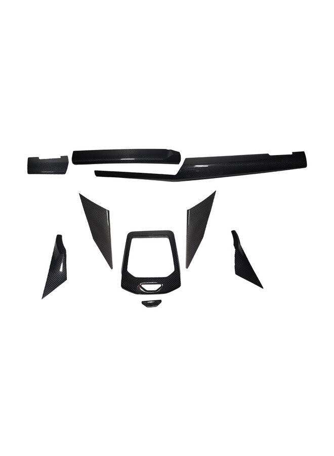 Set di modanature interne in carbonio per BMW G60 G61 Serie 5 G90 G99 M5