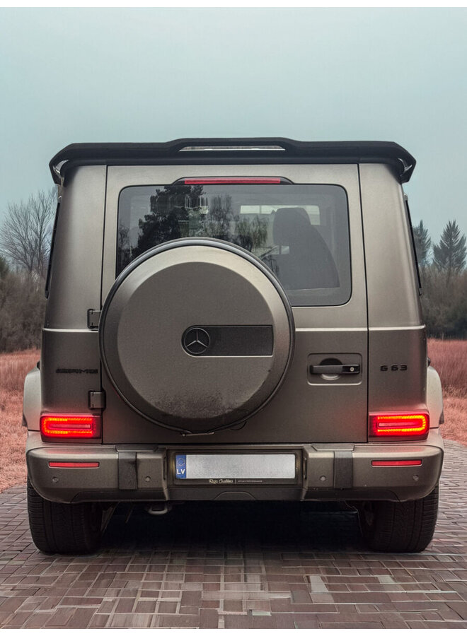 This concerns a Mercedes G-class carbon roof spoiler NP2