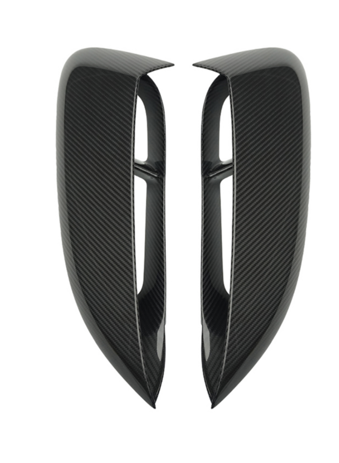 This is a Porsche 718 Cayman / Boxster carbon fiber side air scoop