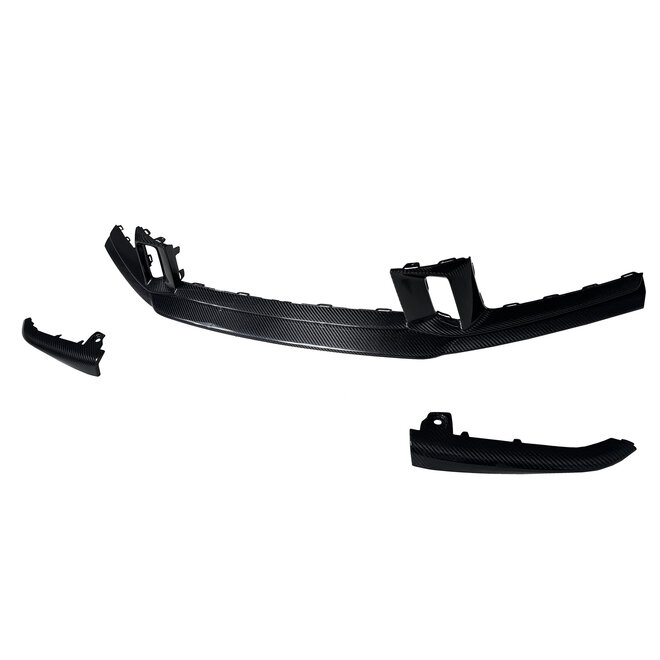Spoiler dianteiro em fibra de carbono para Porsche 992.2 Carrera - Modelo de substituição