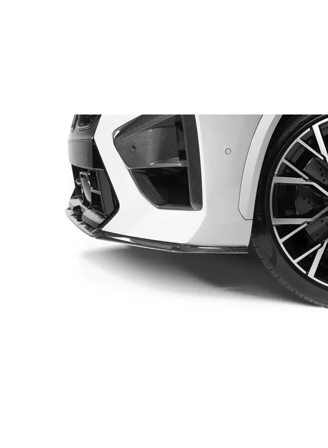 Questo è uno splitter anteriore in carbonio Sterckenn per BMW X5M F95 LCI
