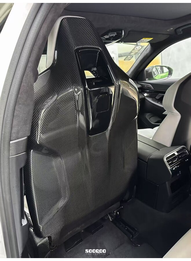 Este es un juego de asientos traseros de carbono BMW G90 G99 M5