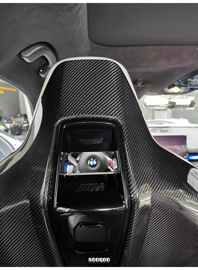 Este es un juego de asientos traseros de carbono BMW G90 G99 M5