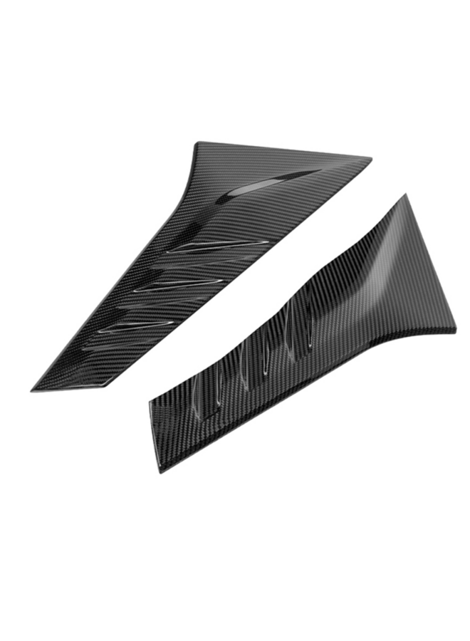 dit betreft een set Audi RS3 8Y Facelift carbon dak spoiler zij panelen