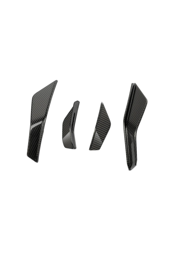 Canards avant en carbone pour Audi RS3 8Y Facelift SQ