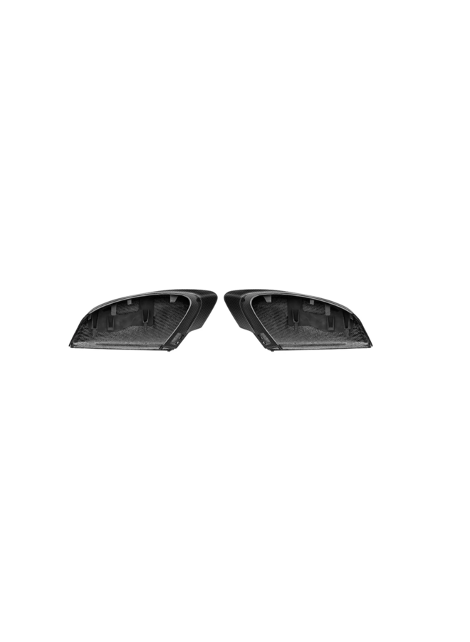 Dit betreft een set Audi RS3 8Y Facelift SQ Carbon spiegelkappen
