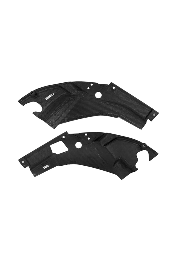 Dit betreft een set BMW G87 M2 carbon koplamp cover panelen