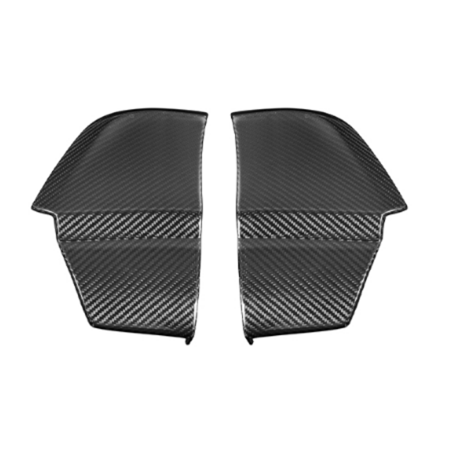 Difusor splitter do para-choque traseiro em fibra de carbono para Porsche Cayenne 2024+