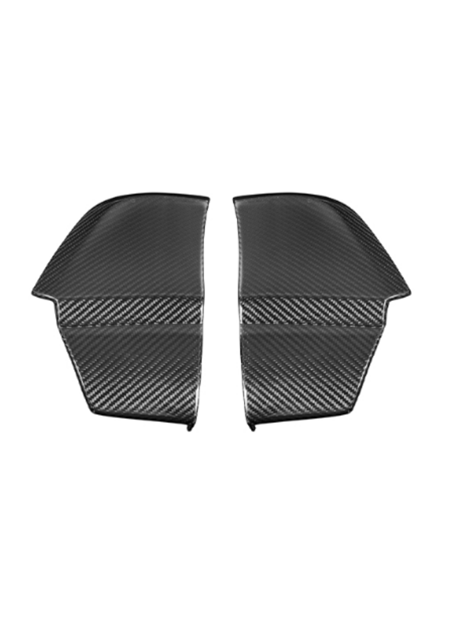 Difusor splitter do para-choque traseiro em fibra de carbono para Porsche Cayenne 2024+