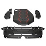 This is a BMW G90 G99 M5 Carbon engine cover panels set