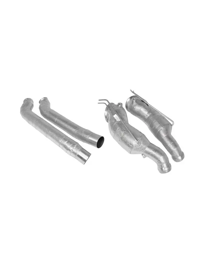 Isto diz respeito a um kit de remoção do catalisador esportivo e do filtro de partículas ópticas (OPF) Novitec para um Ferrari 12Cilindri.