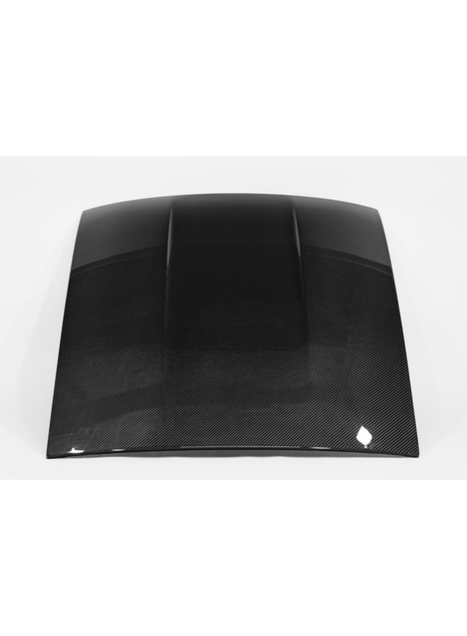 Esta é uma placa de substituição completa do painel do teto em fibra de carbono para Porsche 911 992.