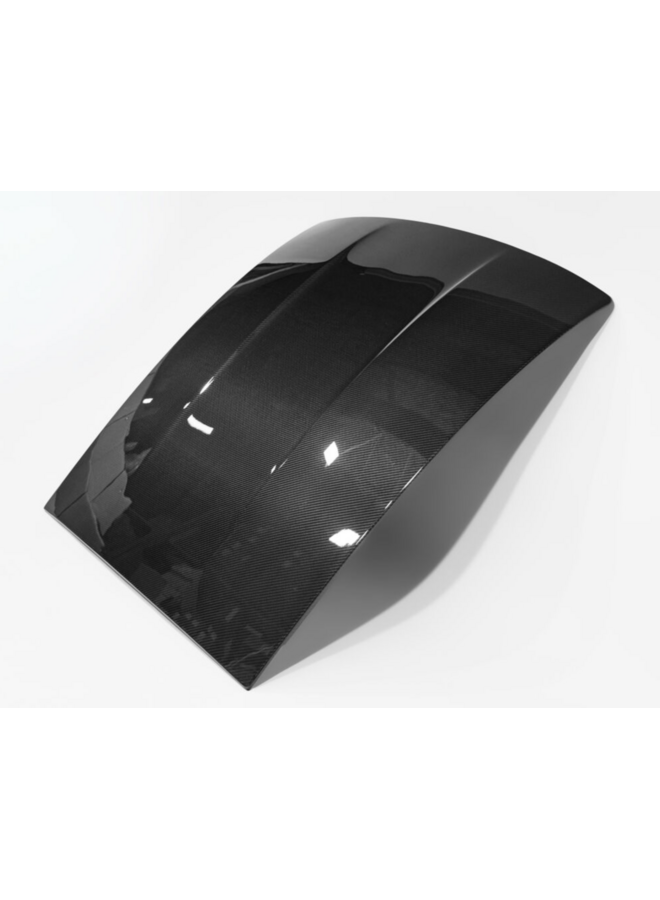 Piastra del pannello del tetto di ricambio completamente in carbonio per Porsche 911 992