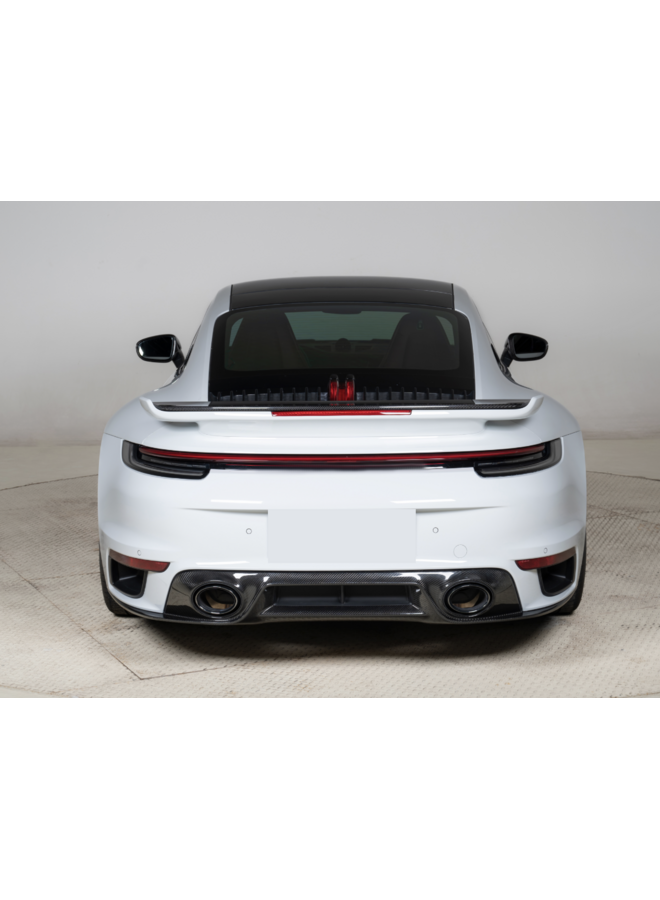 This is a Porsche 911 992 Turbo / Turbo S Sport design carbon spoiler blade