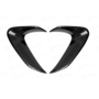 This is a set of Toyota Yaris GR Carbon door panel handle cover