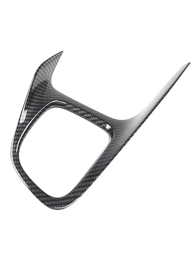 Dit betreft een Toyota Yaris GR Carbon midden console schakel surround cover