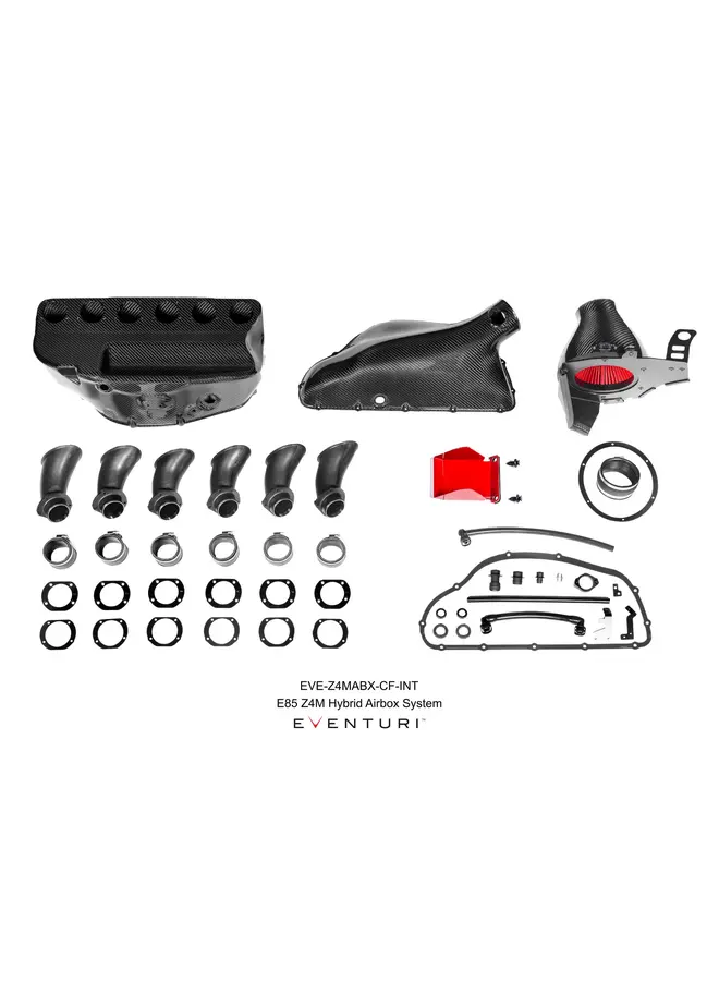 This concerns a BMW E85 Z4M Eventuri carbon CSL Hybrid air intake system.