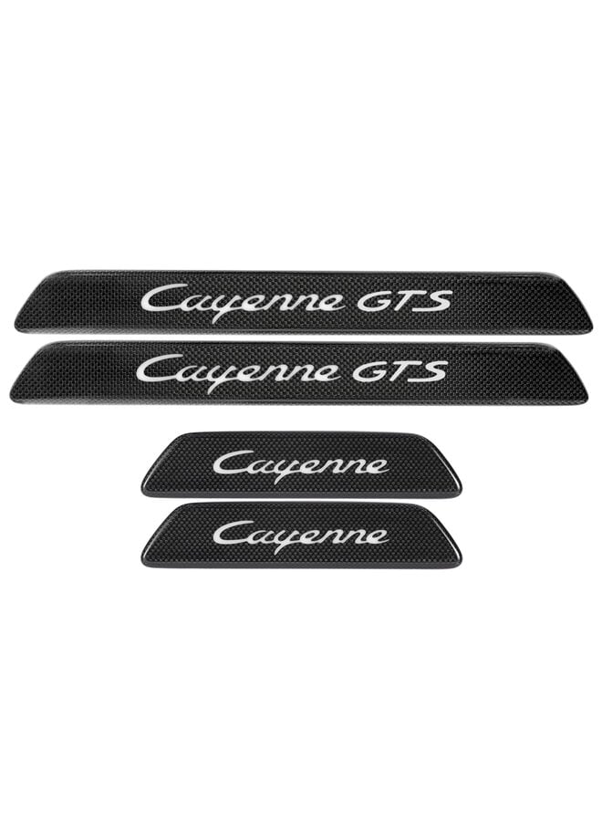 This concerns a Porsche Cayenne / Cayenne coupe carbon door sill trim set.