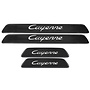 Dit betreft een Porsche Cayenne / Cayenne coupe carbon instaplijsten set