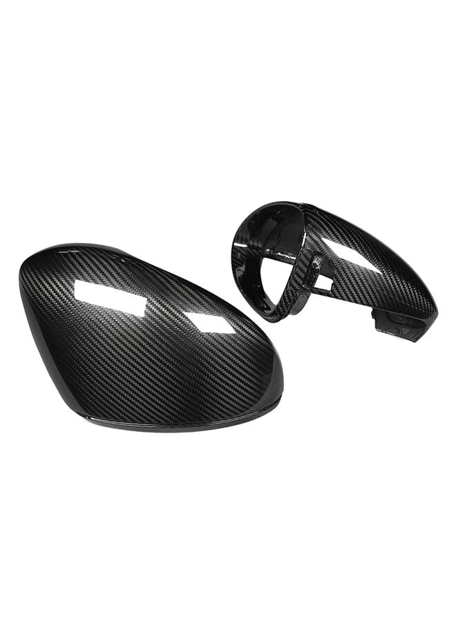 Se trata de un juego de tapas de espejos de carbono para Porsche Panamera 976.