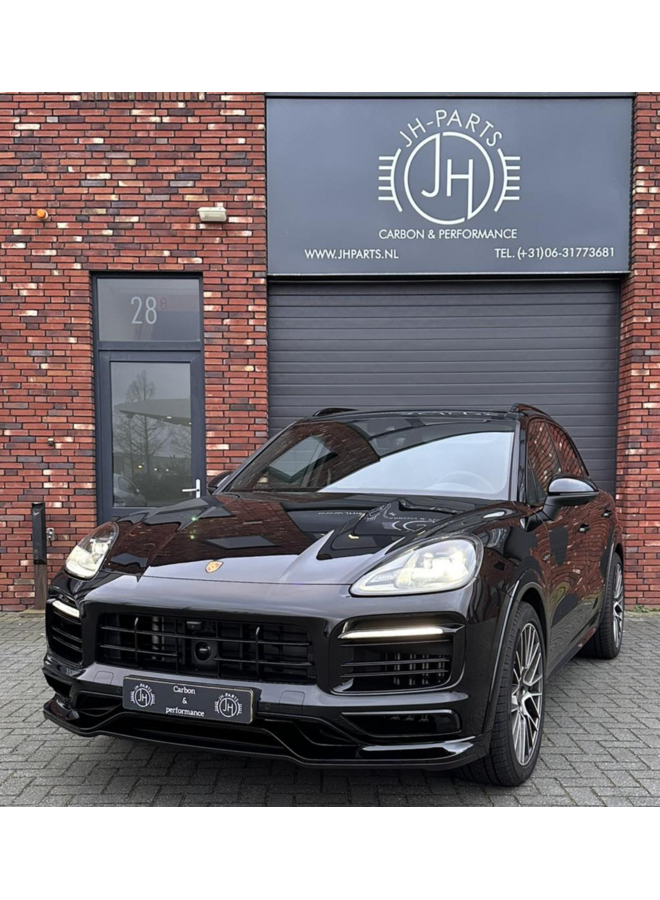Divisor de lábios dianteiro Porsche Cayenne