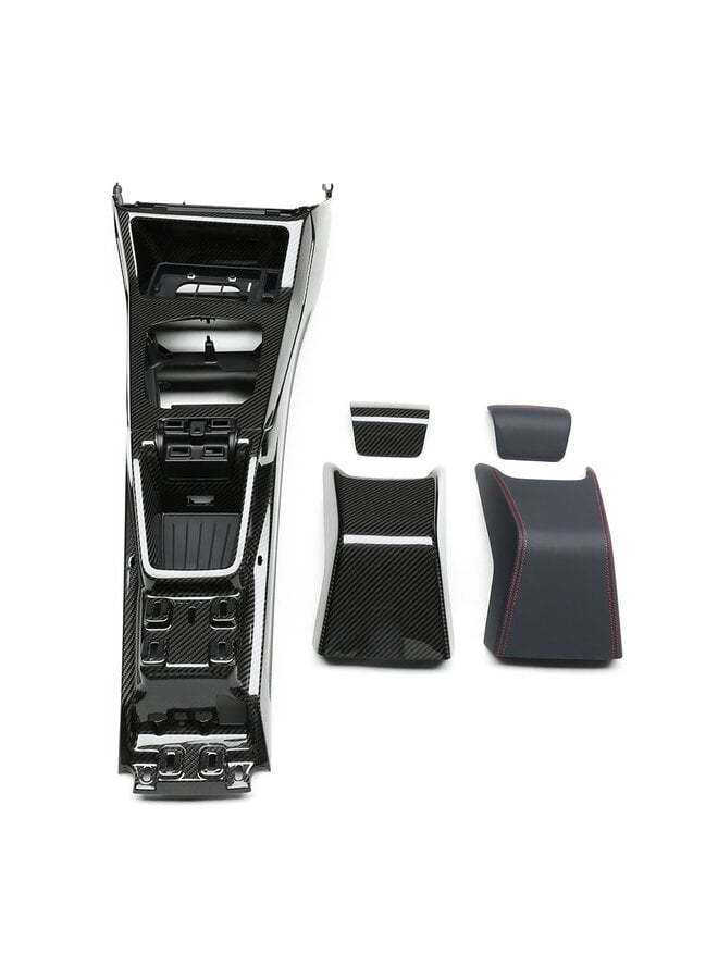Cela concerne un panneau de console centrale BMW G80 G81 M3 G82 M4 G87 M2 Carbon CS / CSL.