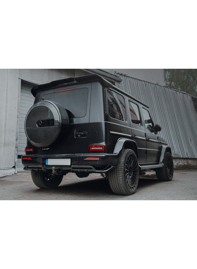 Cela concerne un kit de diffuseur en carbone NP2 pour Mercedes G63 W465