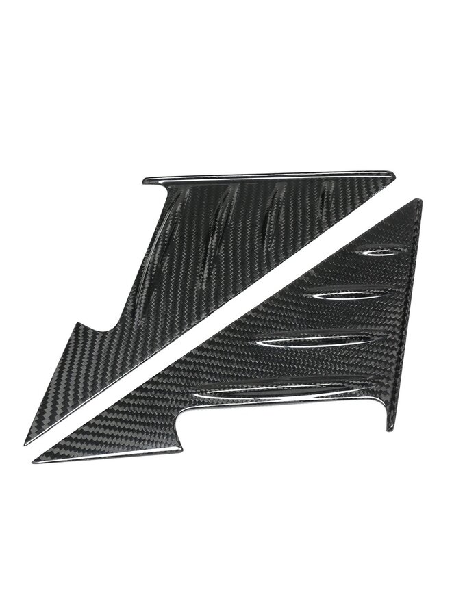 BMW G42 2 Series G87 M2 Carbon triangle A-pillar mirror cover