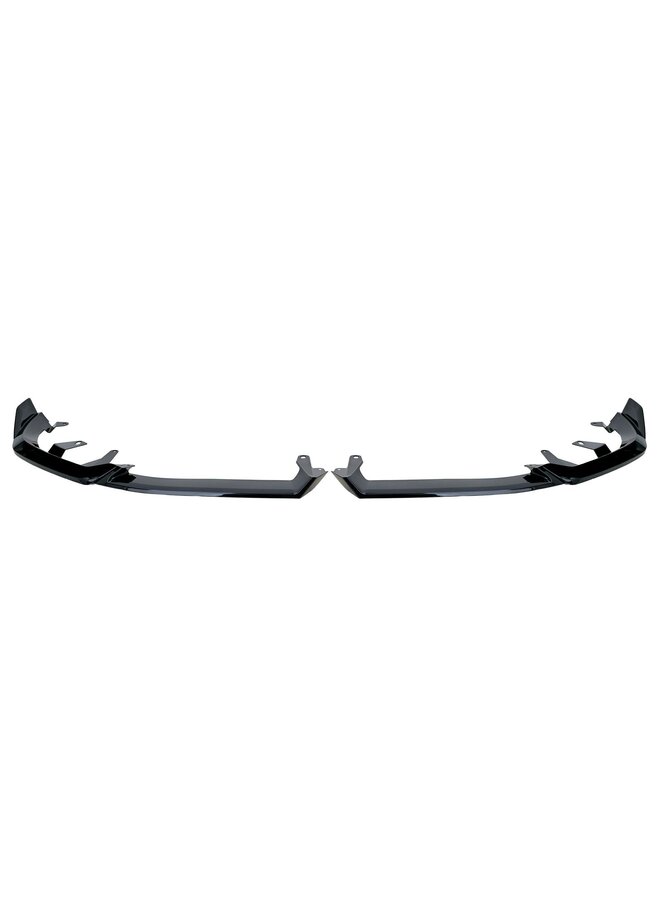 This concerns a BMW G60 G61 5 Series MPE gloss black front lip splitter set.