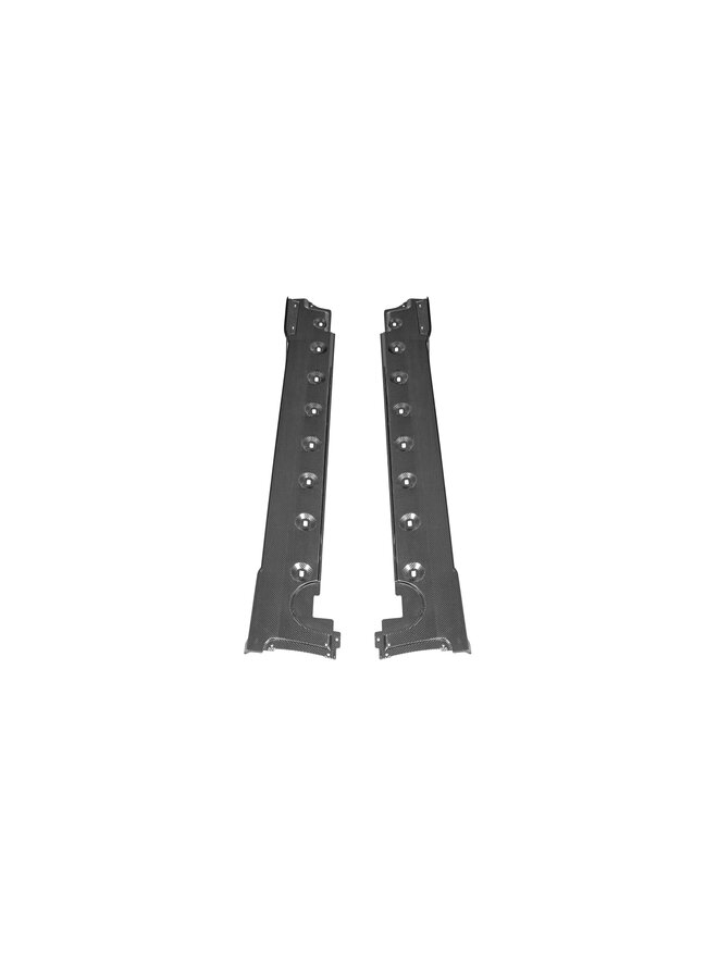 Dit betreft een set Porsche 911 992 GT3 RS Carbon side skirt set