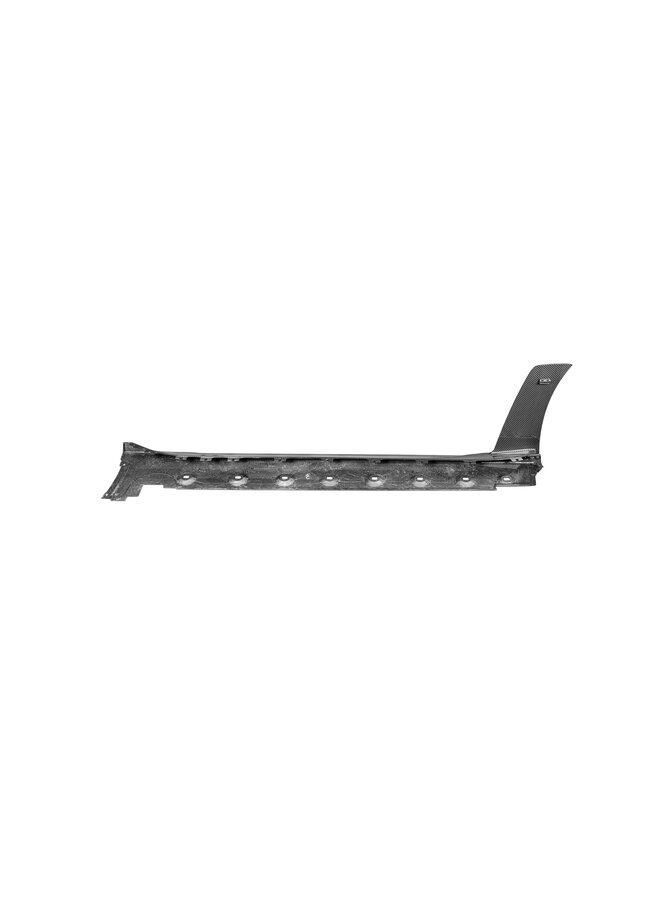 Si tratta di un set di minigonne laterali in carbonio per Porsche 911 992 GT3 RS.