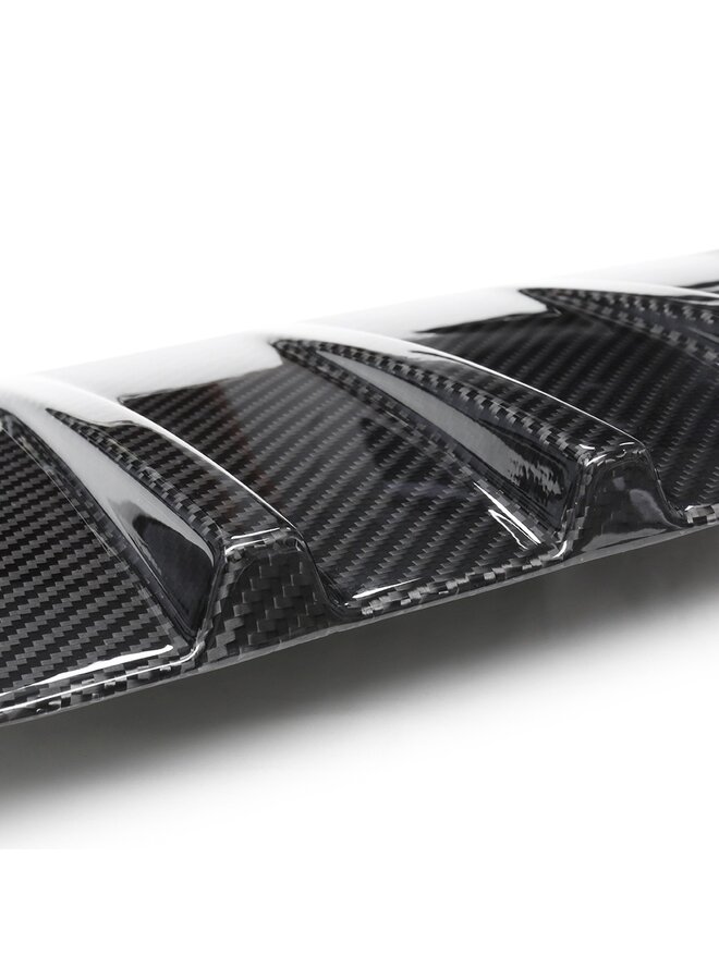 Conjunto de acabamento do para-choque traseiro BMW G87 M2 Carbon Performance