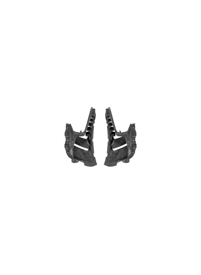 Rejillas de ventilación de carbono para guardabarros Porsche 911 992 GT3 RS – Paneles laterales de salida de aire de carbono seco | Ajuste OEM | 2023+