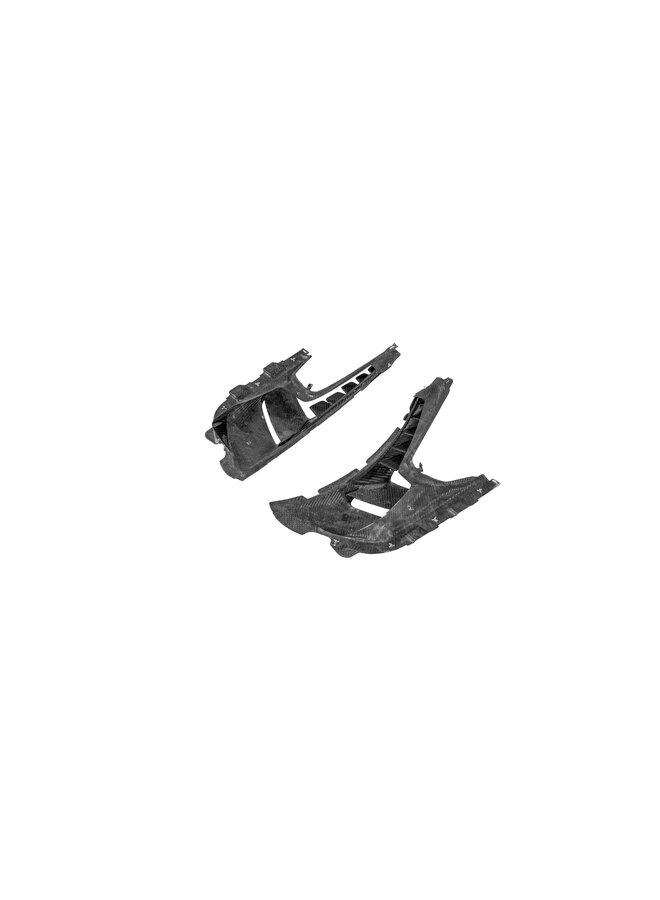 Ouïes d'aile en carbone pour Porsche 911 992 GT3 RS – Sorties d'air latérales en carbone sec | Compatibilité OEM | 2023+