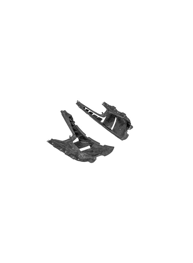 Ouïes d'aile en carbone pour Porsche 911 992 GT3 RS – Sorties d'air latérales en carbone sec | Compatibilité OEM | 2023+