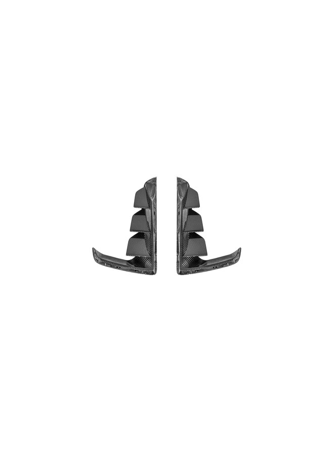 Porsche 911 992 GT3 RS Carbon Frunk Louvres – Dry Carbon Motorkap Louvres Set | OEM Pasvorm | 2023+