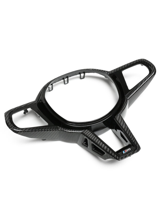Es handelt sich um eine Carbon-Lenkerblende für die BMW 1er, 2er, 3er und 4er Reihe (ID8-Lenker).