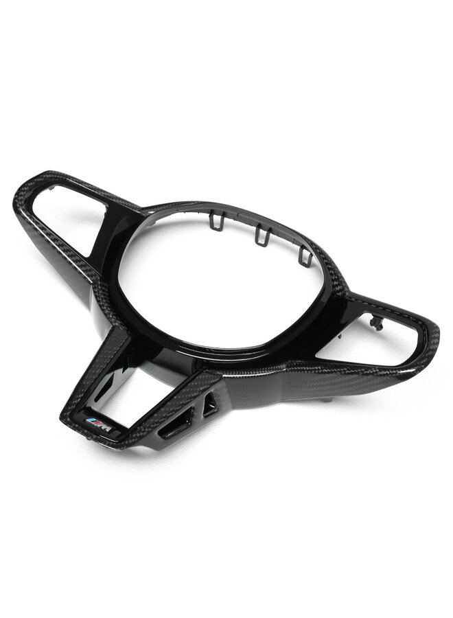 Es handelt sich um eine Carbon-Lenkerblende für die BMW 1er, 2er, 3er und 4er Reihe (ID8-Lenker).