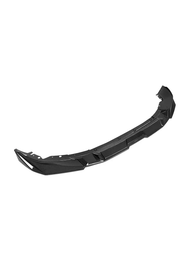 BMW XM G09 SQ Carbon Front Lip Splitter Set – High-Gloss Carbon Fiber