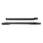 Si tratta di un set di minigonne laterali SOOQOO per BMW XM G09 in fibra di carbonio preimpregnata.