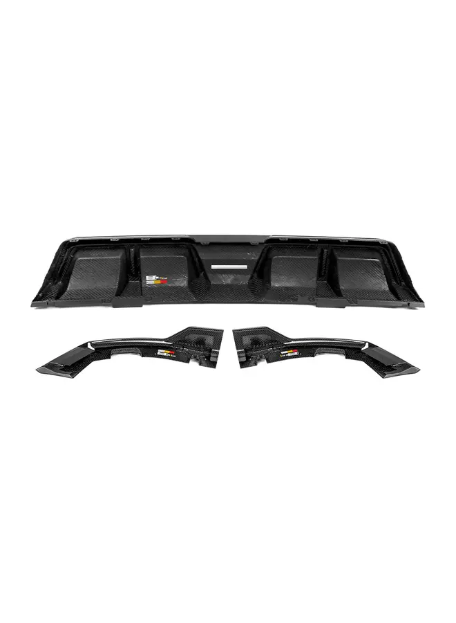 Diffuseur arrière en carbone style BMW XM G09 SQ |