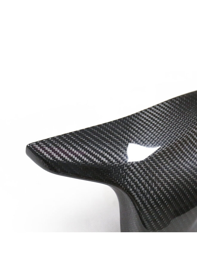 Isto diz respeito a um conjunto de capas de espelho retrovisor em fibra de carbono para BMW G09 XM.