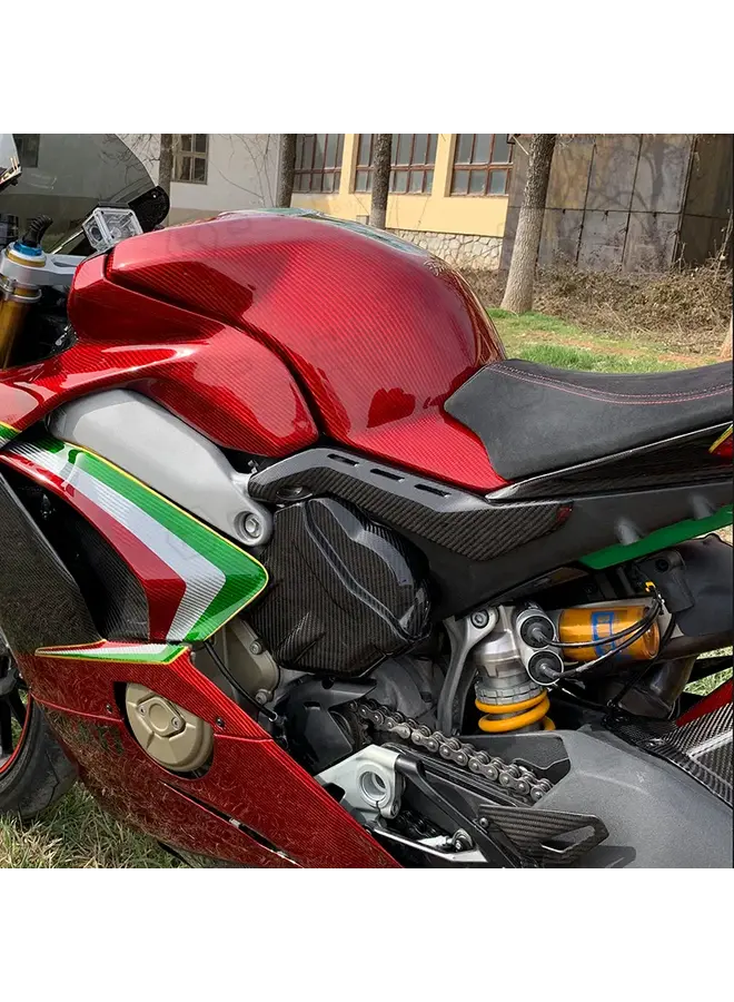 Protetores de subquadro em carbono para Ducati Panigale V4 S